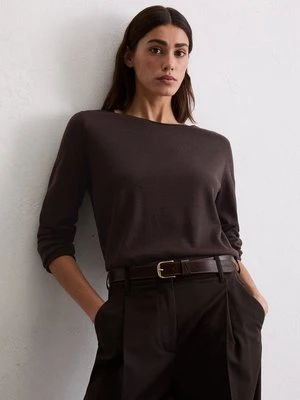 Sweter dzianinowy slim Marc O'Polo