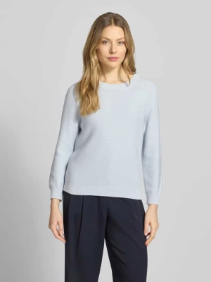 Sweter dzianinowy z czystej bawełny o kroju boxy fit model 'FOVILA' Boss