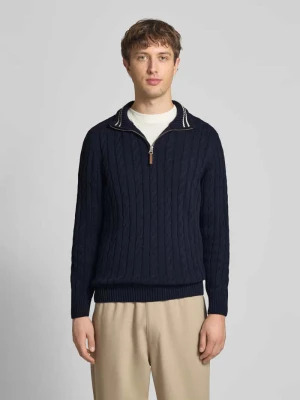 Sweter dzianinowy z czystej bawełny Superdry