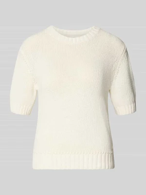 Sweter dzianinowy z krótkim rękawem FYNCH-HATTON