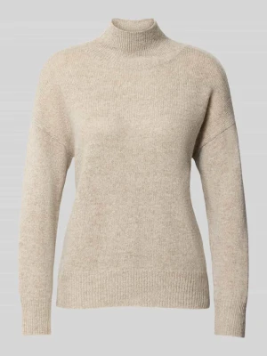 Sweter dzianinowy z mieszanki kaszmiru z domieszką wełny Model 'Nina' 0039 italy