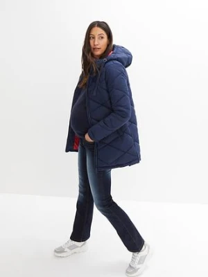 Sweter dzianinowy z okrągłym dekoltem bonprix