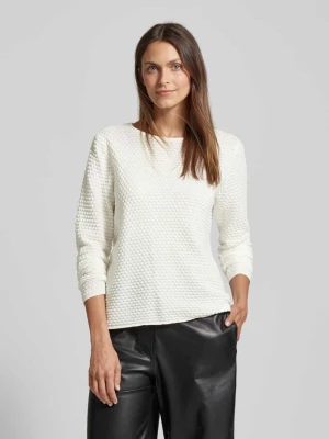 Sweter dzianinowy ze strukturalnym wzorem model 'Dodo' FREE/QUENT