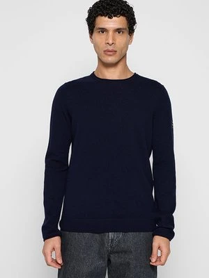 Sweter ECOALF granatowy