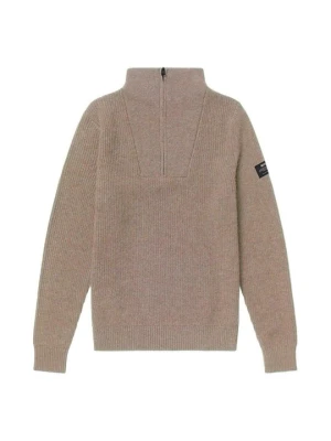 Sweter ECOALF brązowy