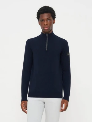 Sweter ECOALF granatowy