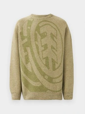 Sweter Element zieleń butelkowa