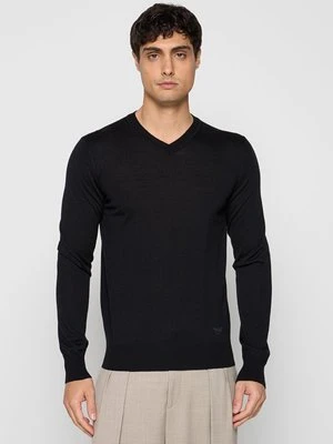 Sweter Emporio Armani czarny