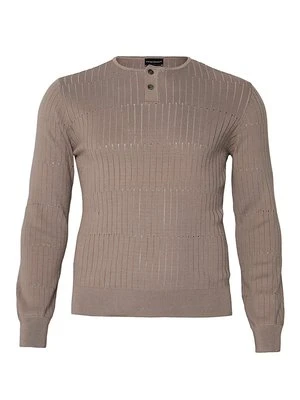Sweter Emporio Armani beżowy