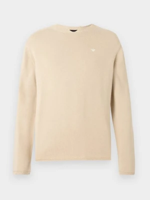 Sweter Emporio Armani beżowy