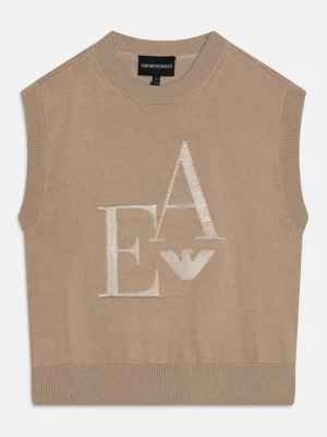 Sweter Emporio Armani beżowy