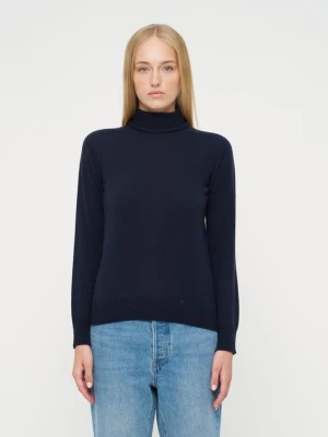 Sweter Emporio Armani szafirowy