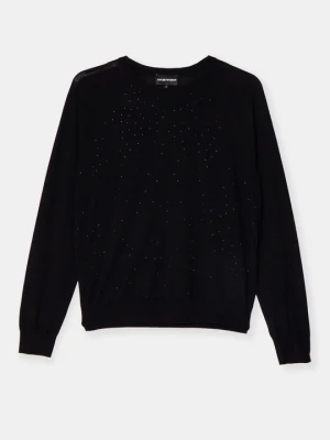 Sweter Emporio Armani czarny