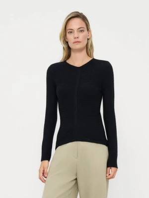 Sweter Emporio Armani czarny