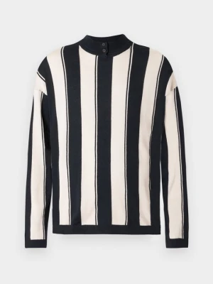 Sweter Emporio Armani granatowy