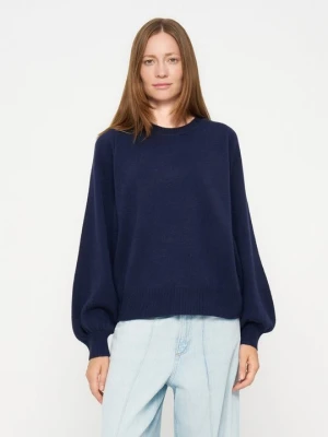 Sweter Emporio Armani niebieski