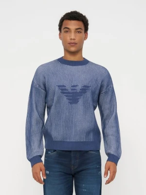 Sweter Emporio Armani morski