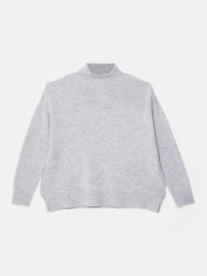 Sweter Emporio Armani szary