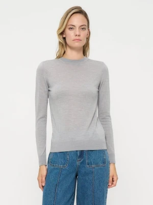 Sweter Emporio Armani szary