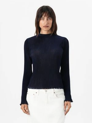 Sweter Études granatowy