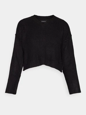 Sweter Even&Odd czarny