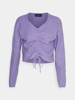 Sweter Even&Odd fioletowy