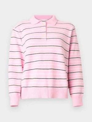 Sweter Even&Odd By Zalando jasnoróżowy