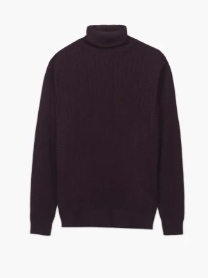 SWETER EVRY GOLF FIOLETOWY Recman