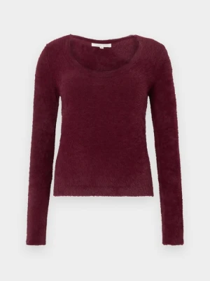 Sweter Fabienne Chapot ciemnoczerwony