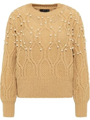 Sweter Faina brązowy