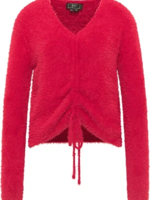 Sweter Faina czerwony