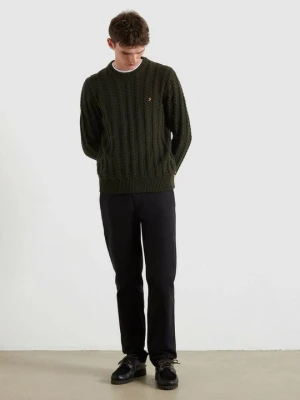 Sweter Farah butelkowa zieleń
