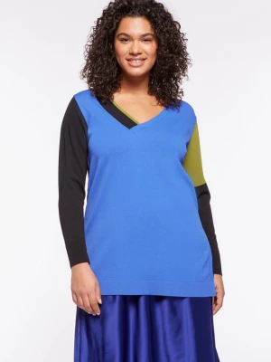 Sweter Fiorella Rubino jasnoniebieski