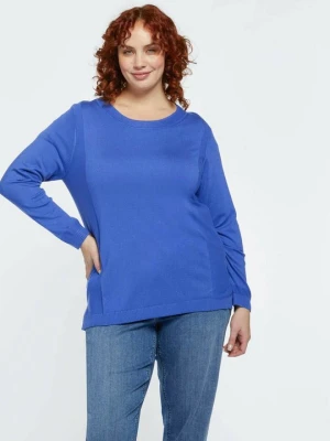 Sweter Fiorella Rubino jasnoniebieski