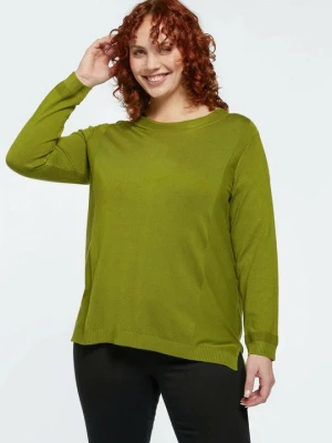 Sweter Fiorella Rubino zielony
