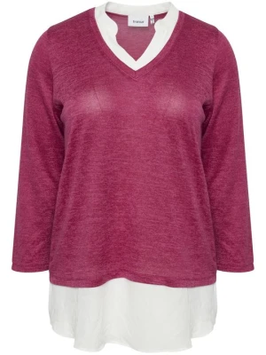 Sweter Fransa czerwony