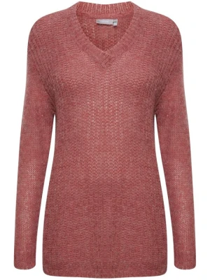 Sweter Fransa czerwony