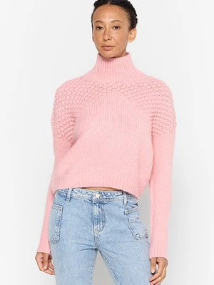 Sweter Free People jasnoróżowy