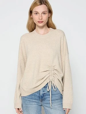Sweter French Connection brązowy