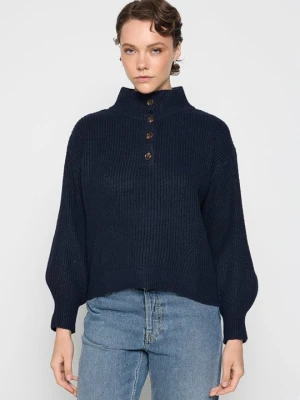 Sweter French Connection niebieski