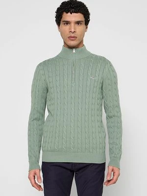 Sweter Gant zielony