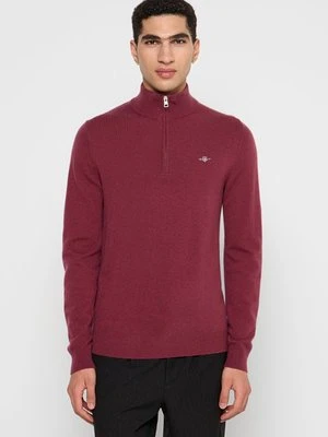 Sweter Gant bordowy