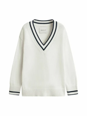 Sweter Gant biały