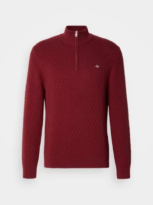 Sweter Gant bordowy