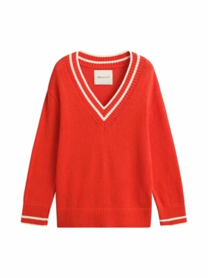 Sweter Gant czerwony