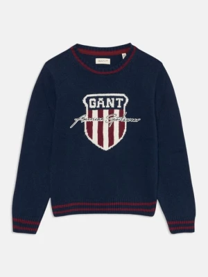 Sweter Gant granatowy
