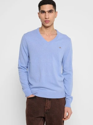 Sweter Gant jasnoniebieski
