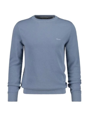 Sweter Gant jasnoniebieski