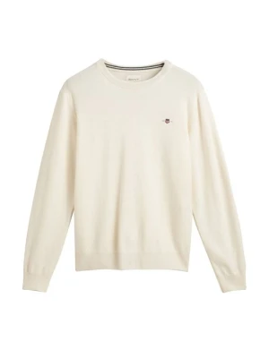 Sweter Gant mleczny