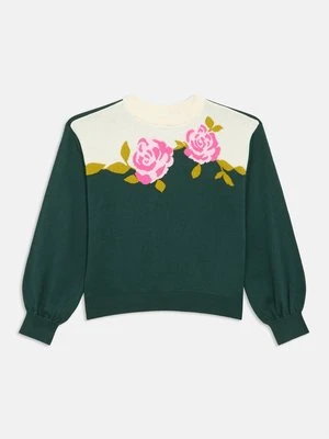 Sweter GAP ciemnozielony